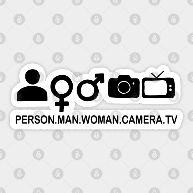 Person Woman Man Camera TV Sticker by valentinahramov